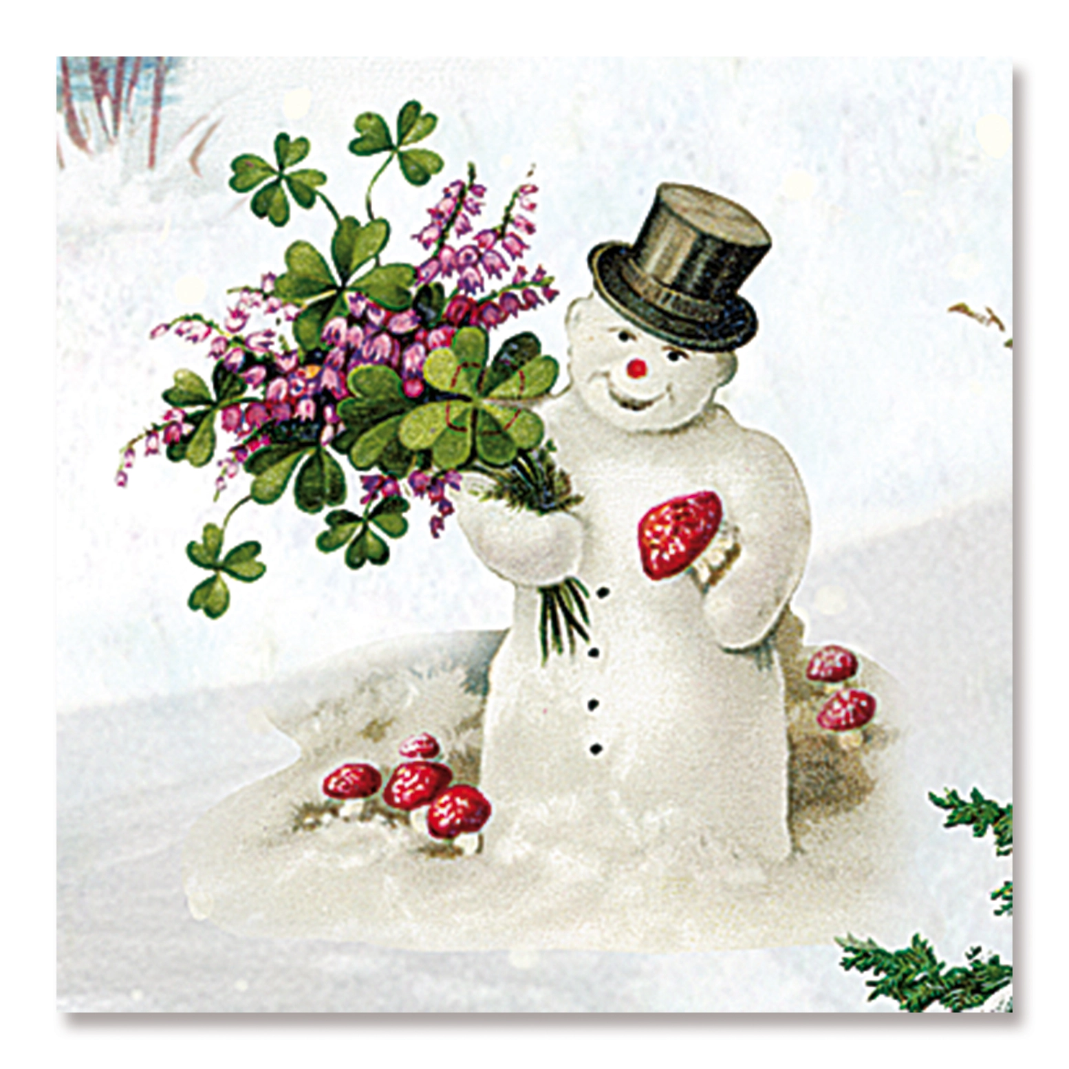 The Snow Globe Winter Magic Advent Calendar - 17" x 16"
