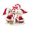 Chip and Dale "Two Sweet" Christmas Collectible Figurine
