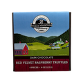 Dark Chocolate Red Velvet Raspberry Truffles