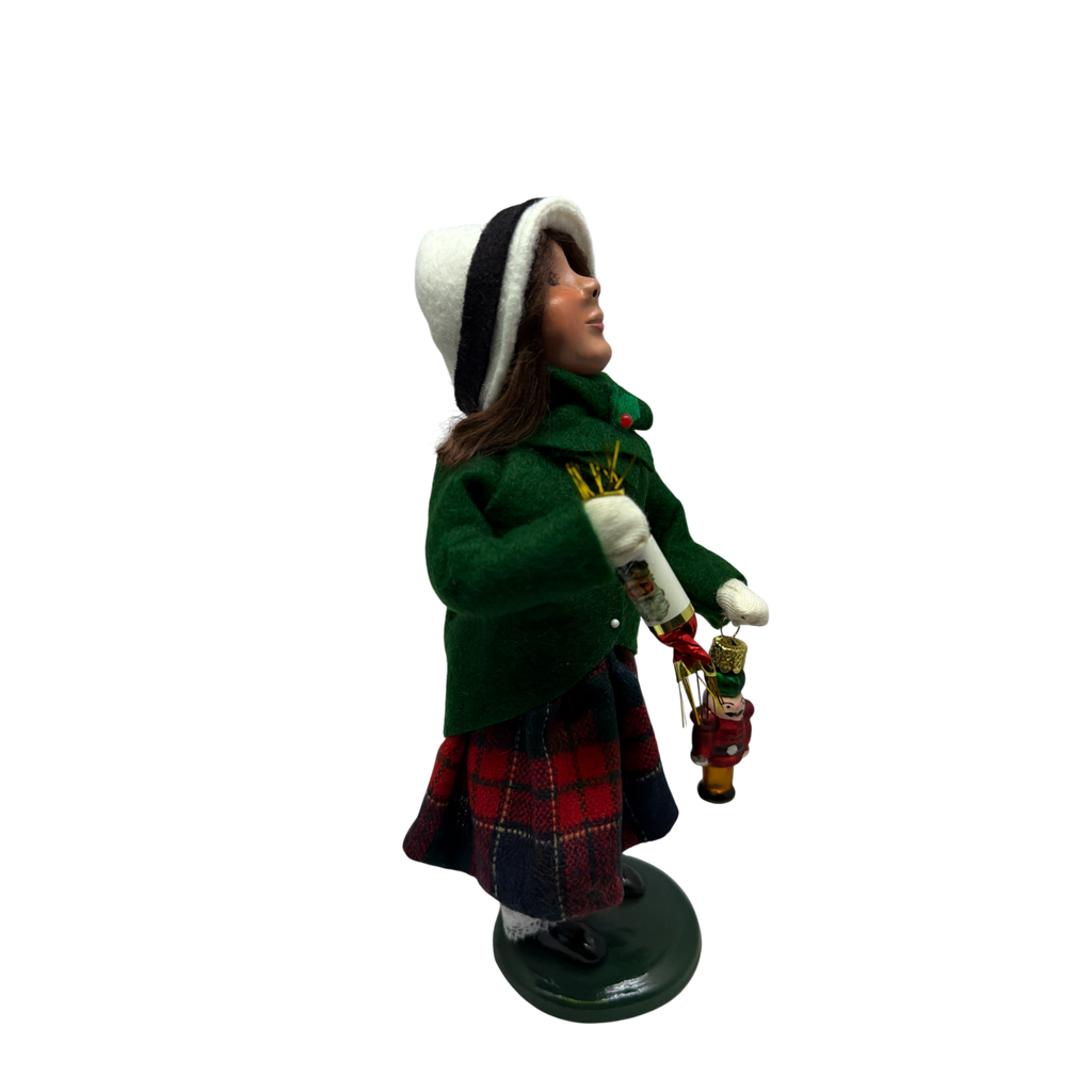 Ornament Family Girl Caroler by Byers' Choice
