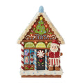 Gingerbread LED Toy Shop Figurine