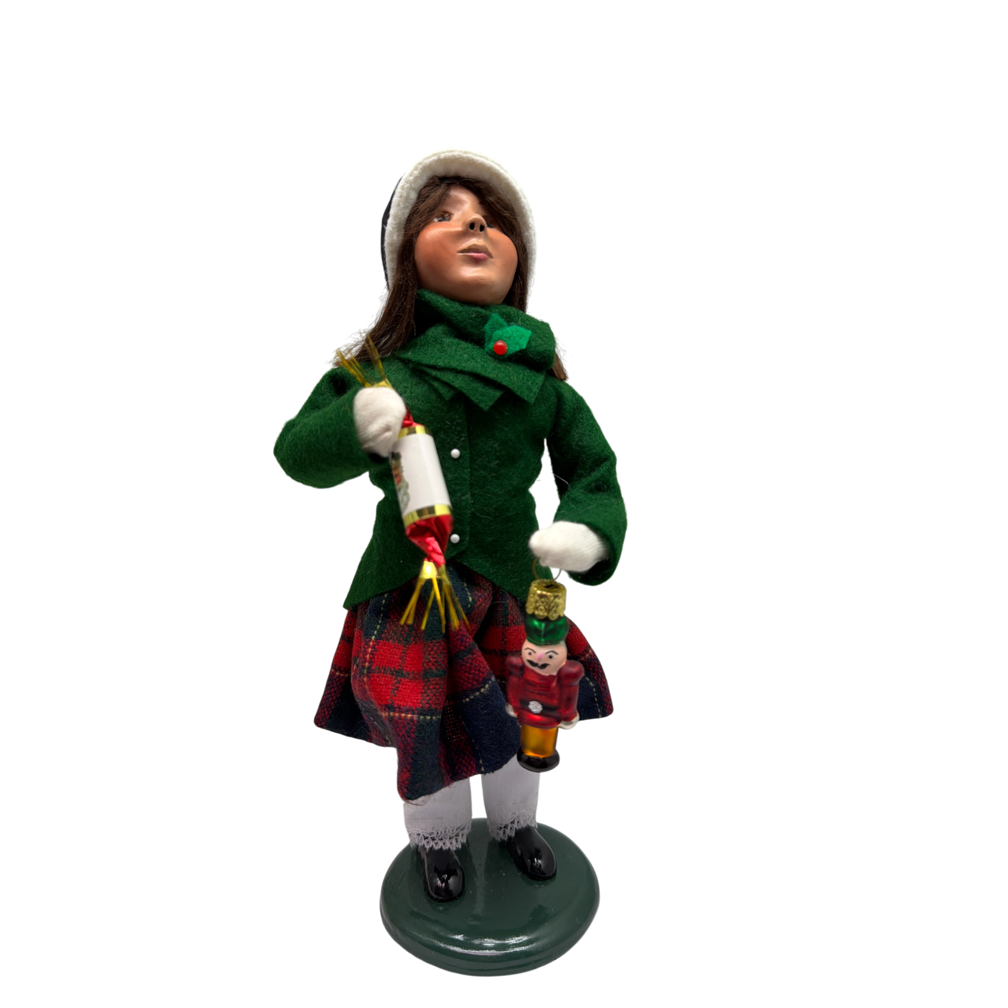 Ornament Family Girl Caroler by Byers' Choice