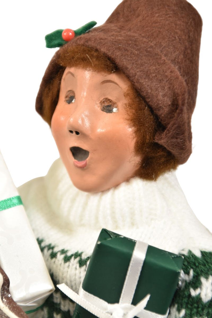 Byers' Choice Shopping Family 2026 -  Boy
