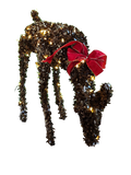 Lighted Boxwood Reindeer Doe - 44 Inches Long
