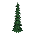 Velvet Christmas Tree - 24 Inch