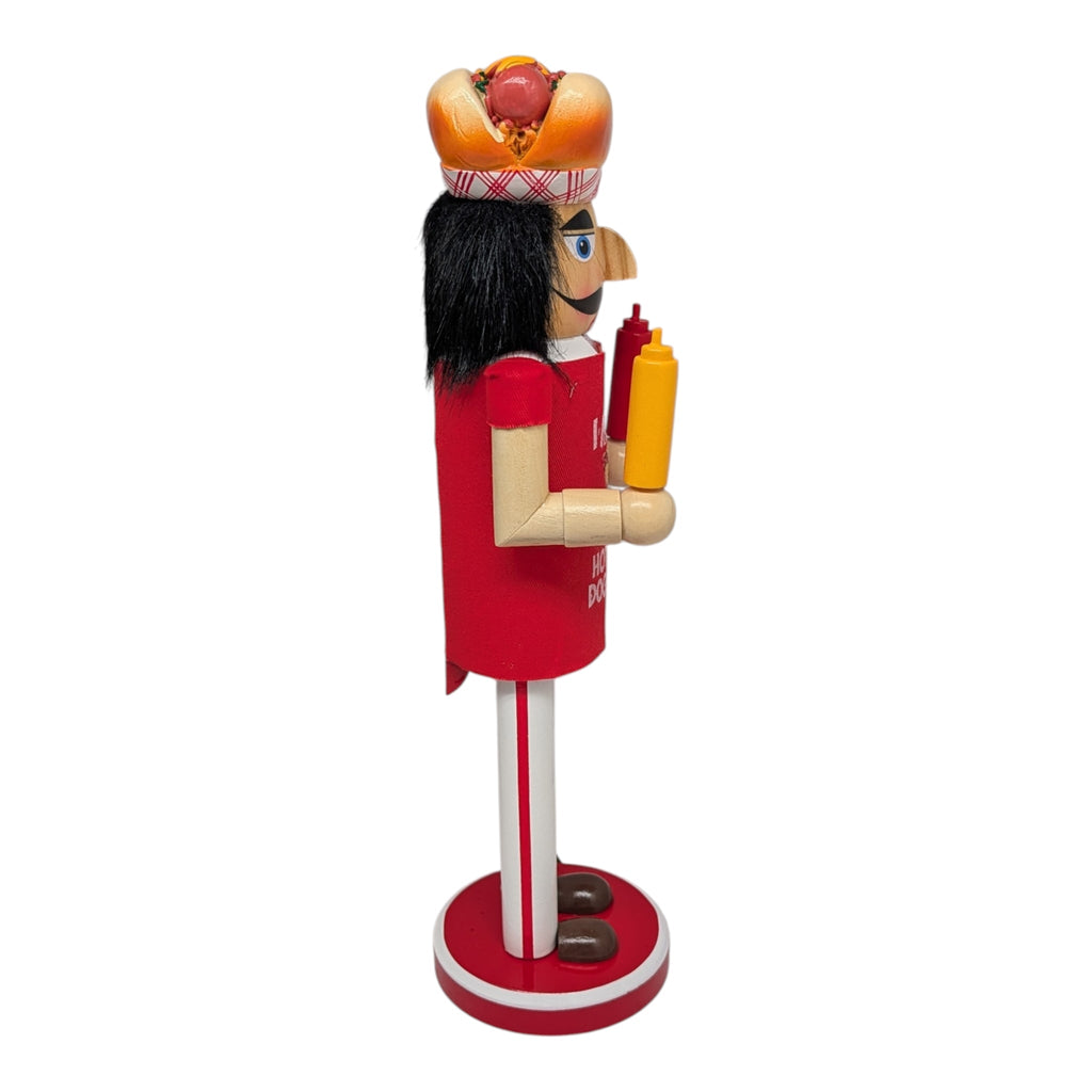 Here For The Hot Dogs Nutcracker