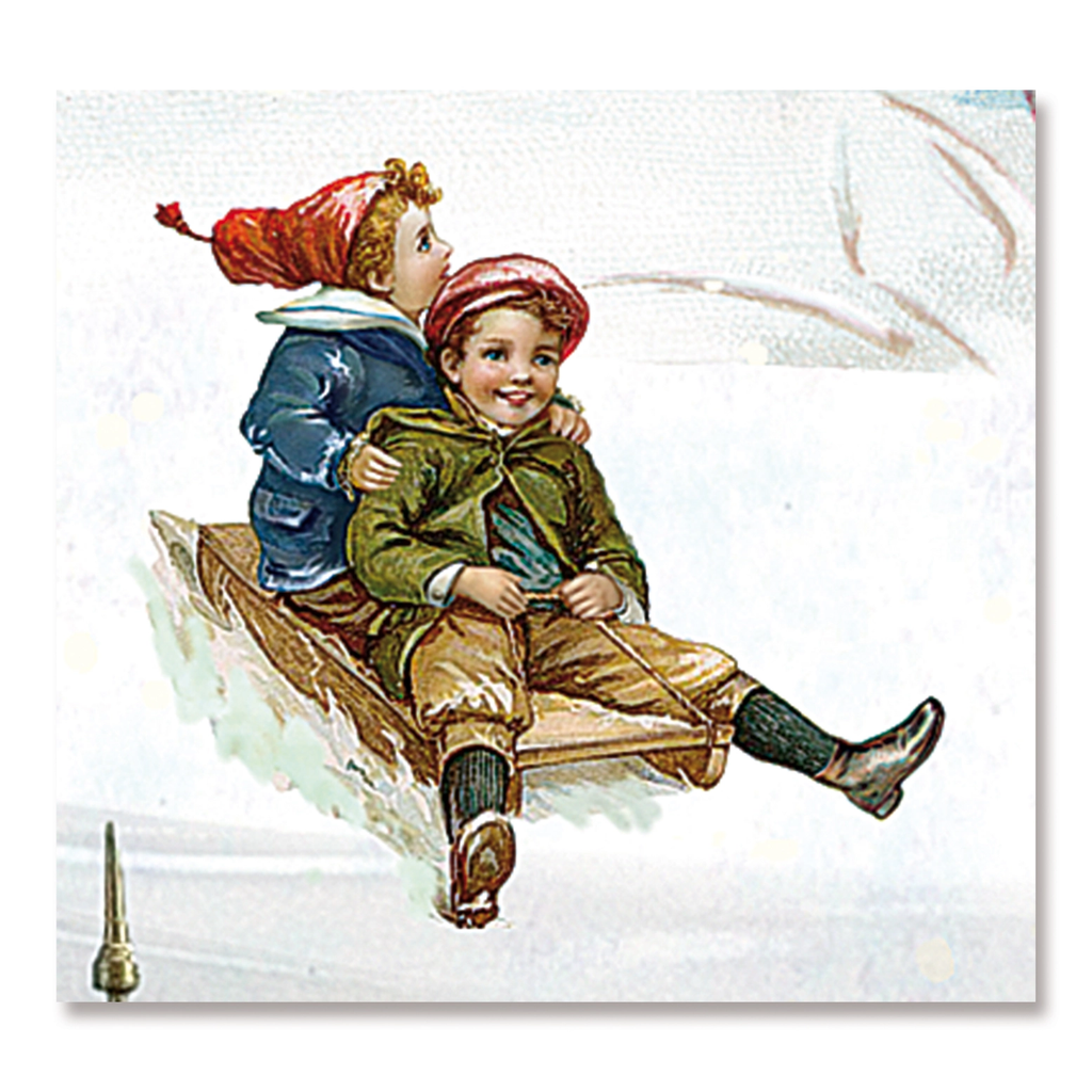 The Snow Globe Winter Magic Advent Calendar - 17" x 16"