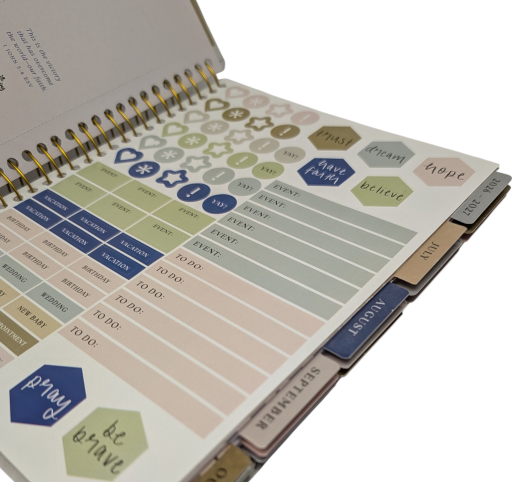 Dayspring 2027 - 18 Month Agenda - Walking with Jesus all day, every day