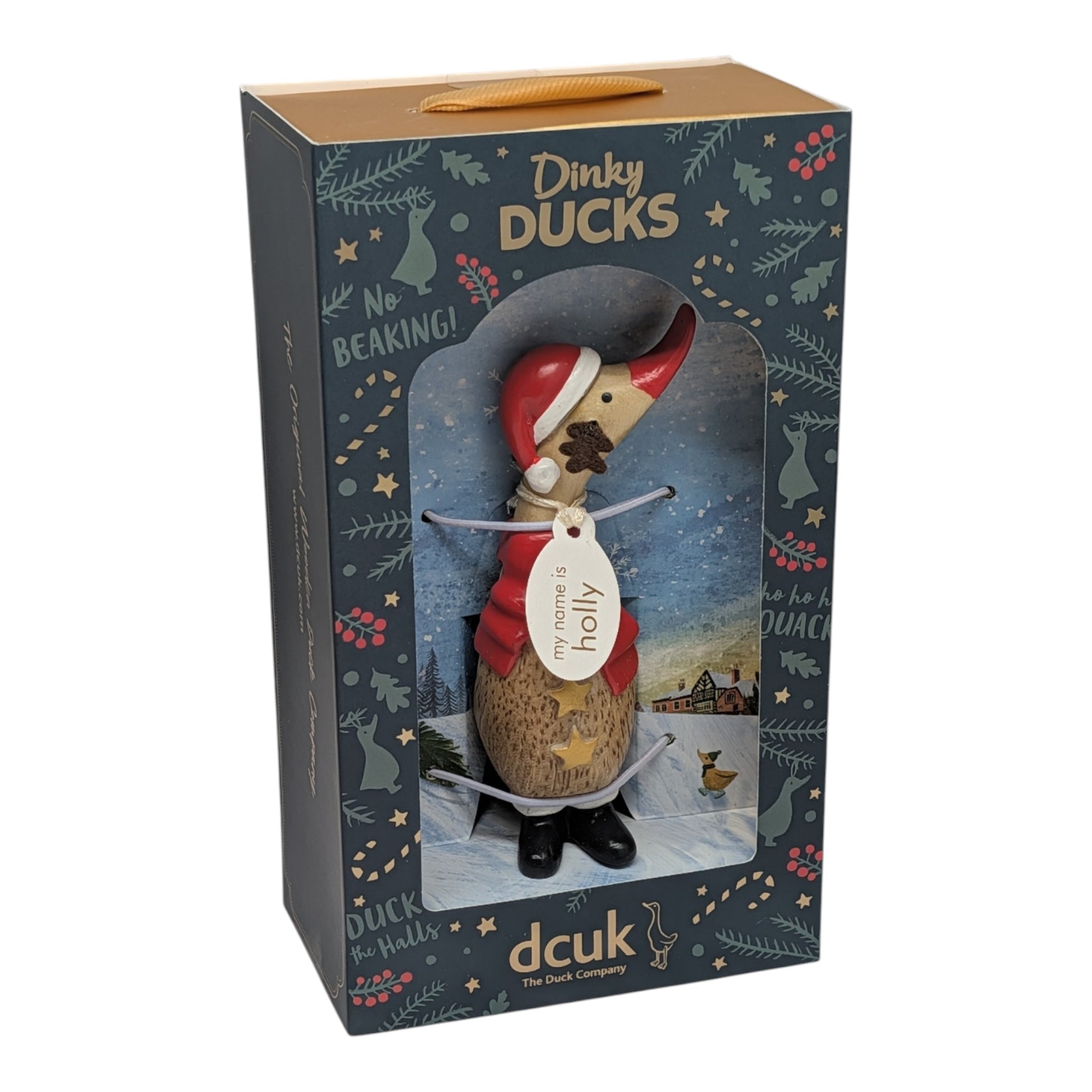 Dinky Duck - Reindeer - Holly