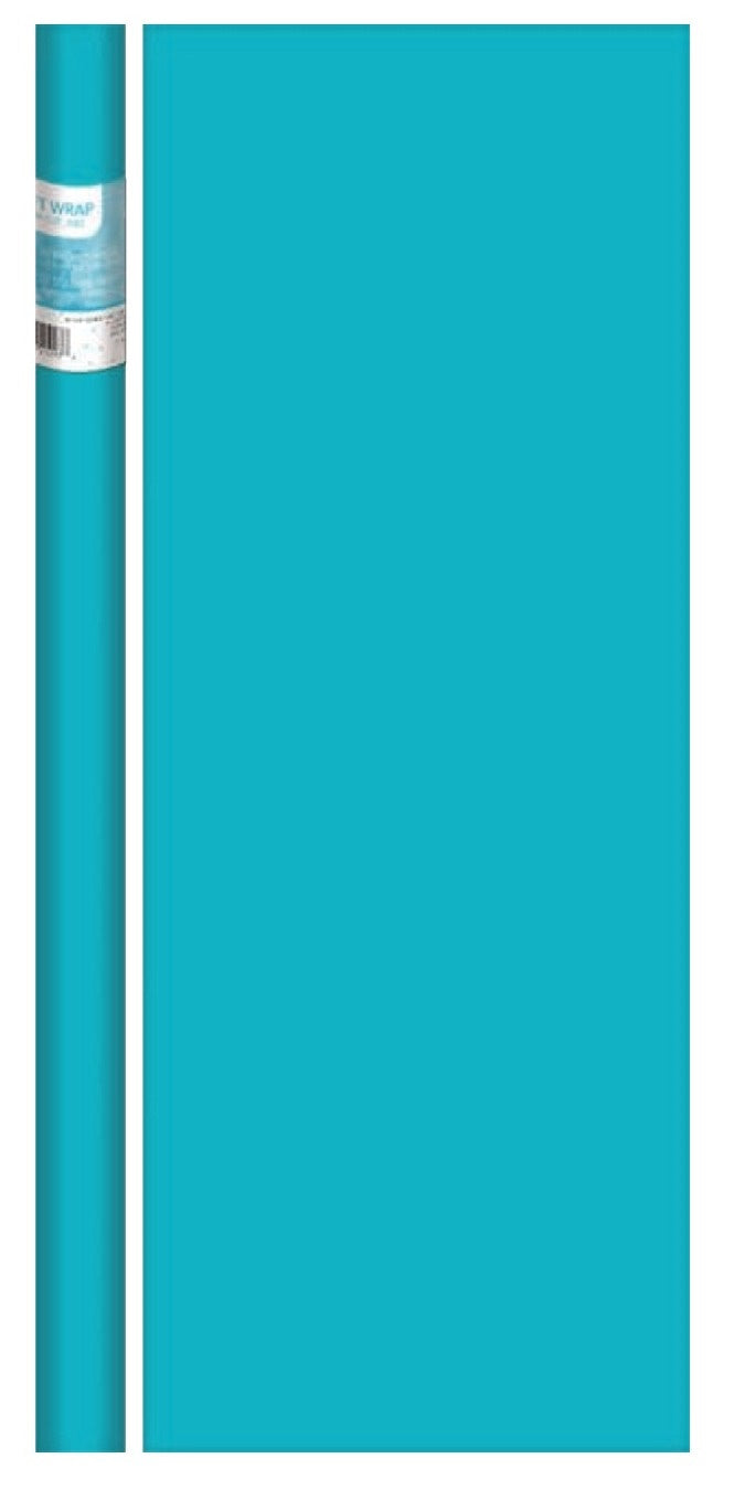 Solid Teal Gift Wrap
