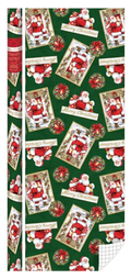 Traditional Roll Wrap - 30" x 168" - Santa