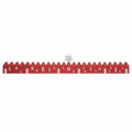 Wooden Village Countdown Calendar with Star