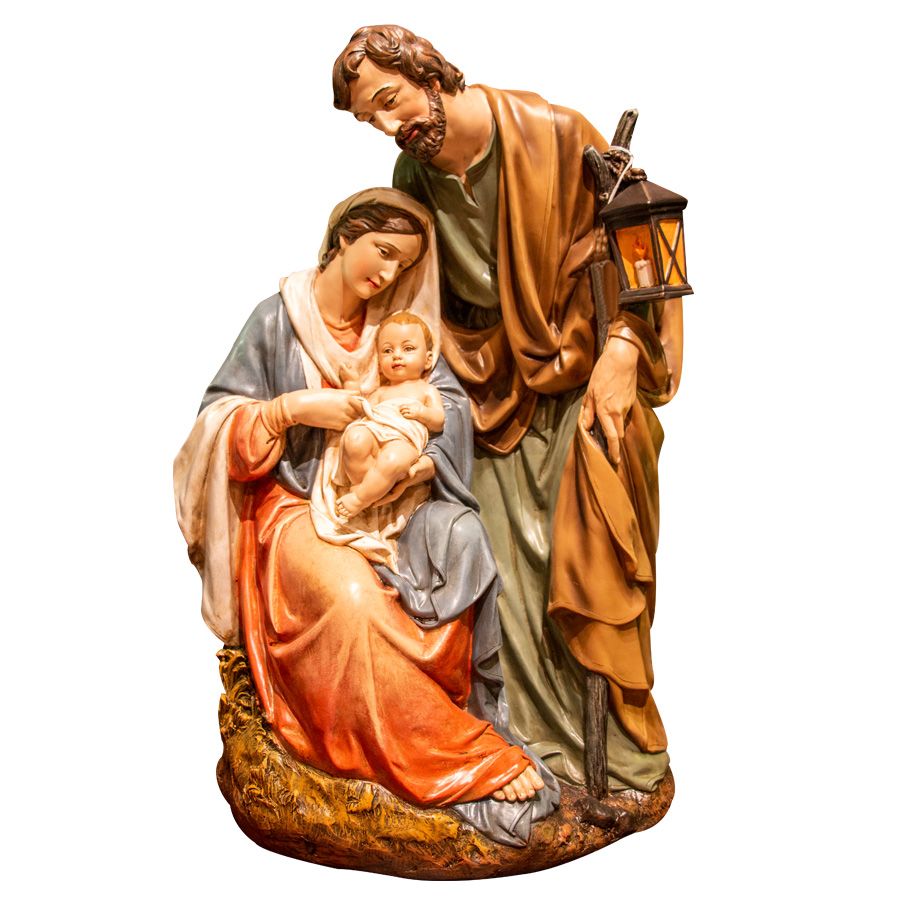 Holy Family Scene - 25 inches tall