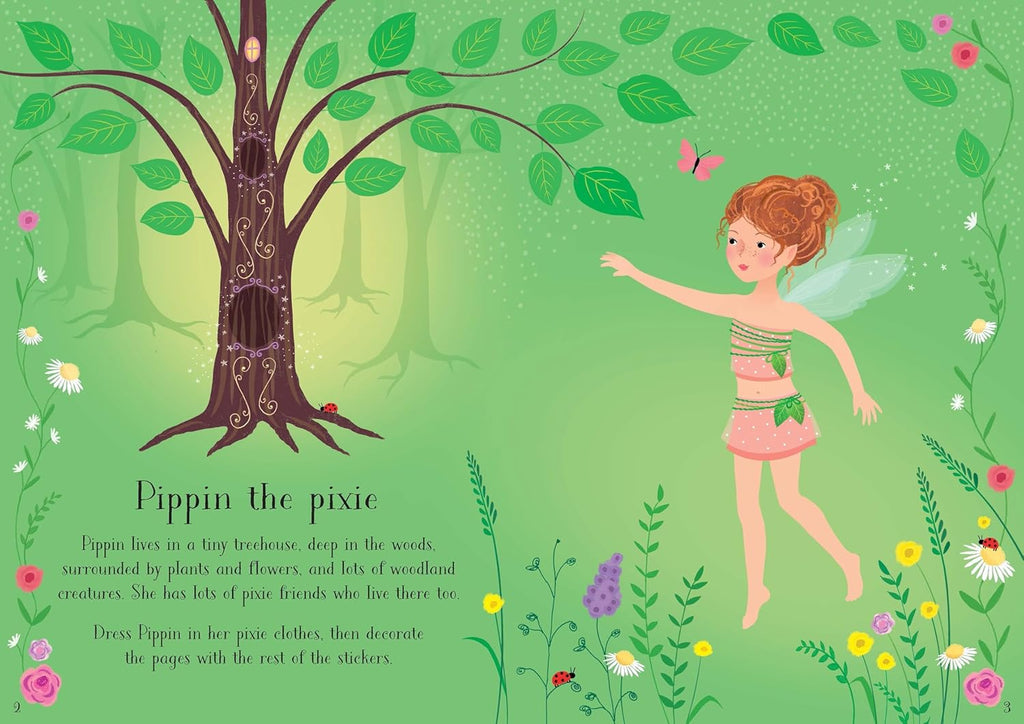 Little Sticker Dolly Dressing Pixie
