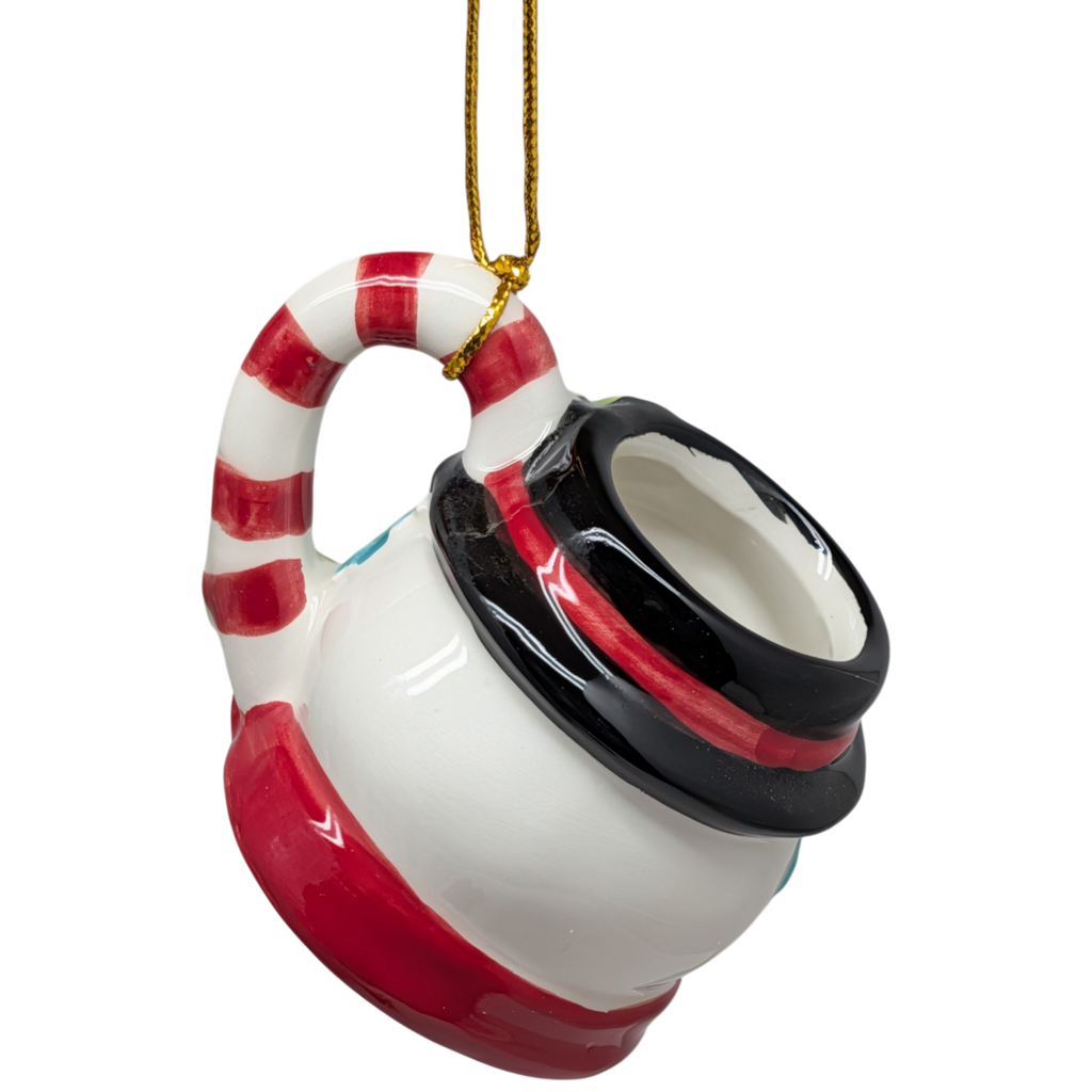 Holiday Icon Mug Ornament - Snowman