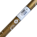 Glitter Accented Roll Wrap - 30" x 96" - Golden Ornament