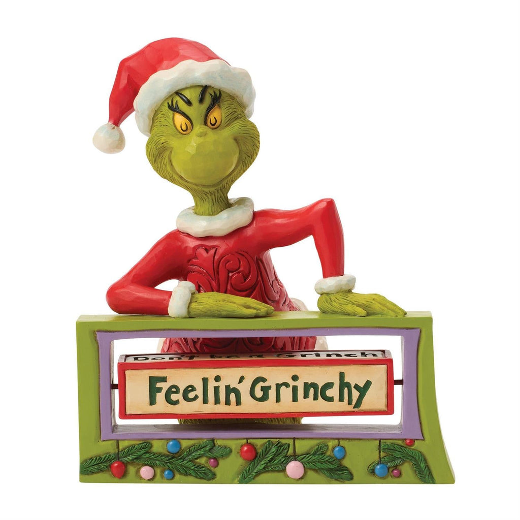 The Grinch's Mischievous Message Box: A Tale of Rotating Holiday Cheer