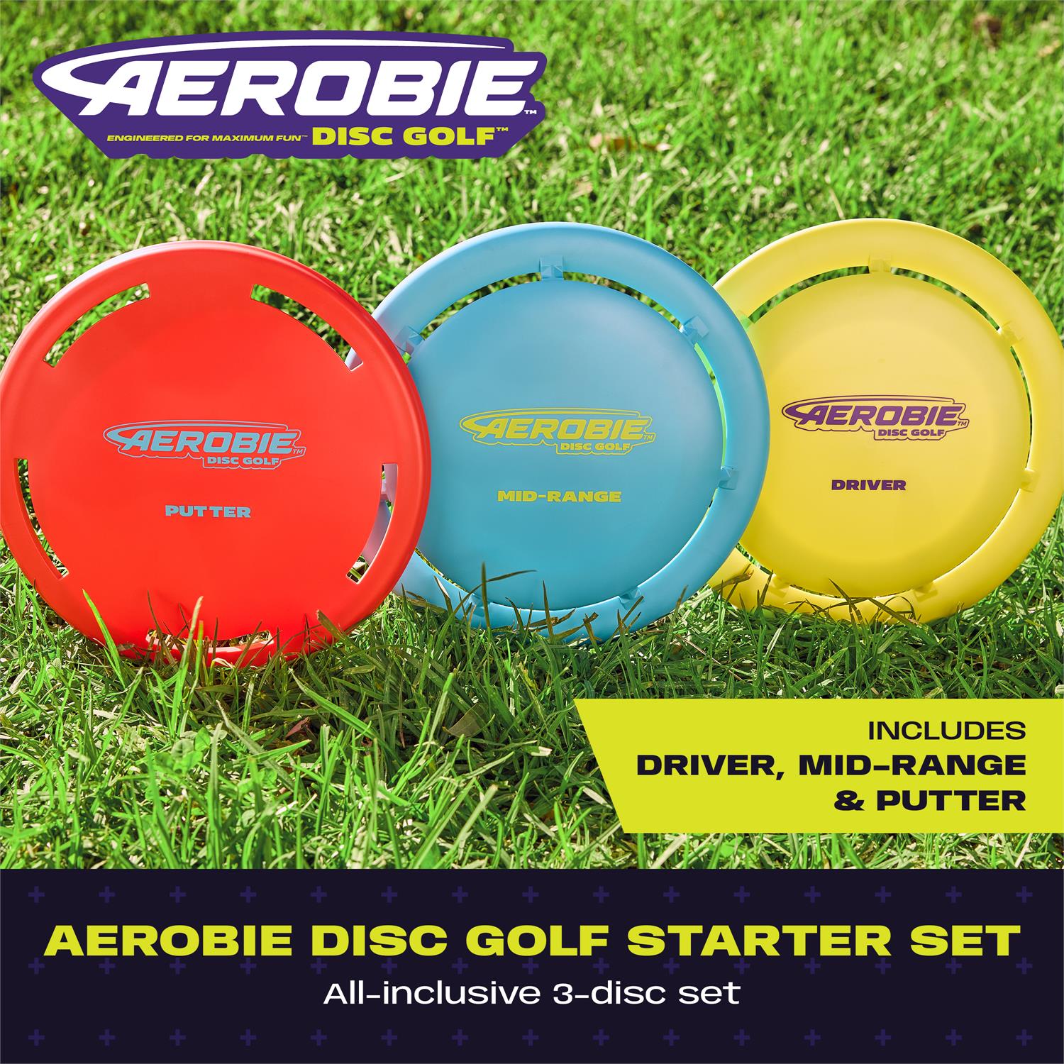 Aerobie Disc Golf Starter Set