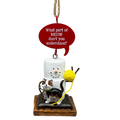Smores Cat Talk Ornament - What Part of Meow