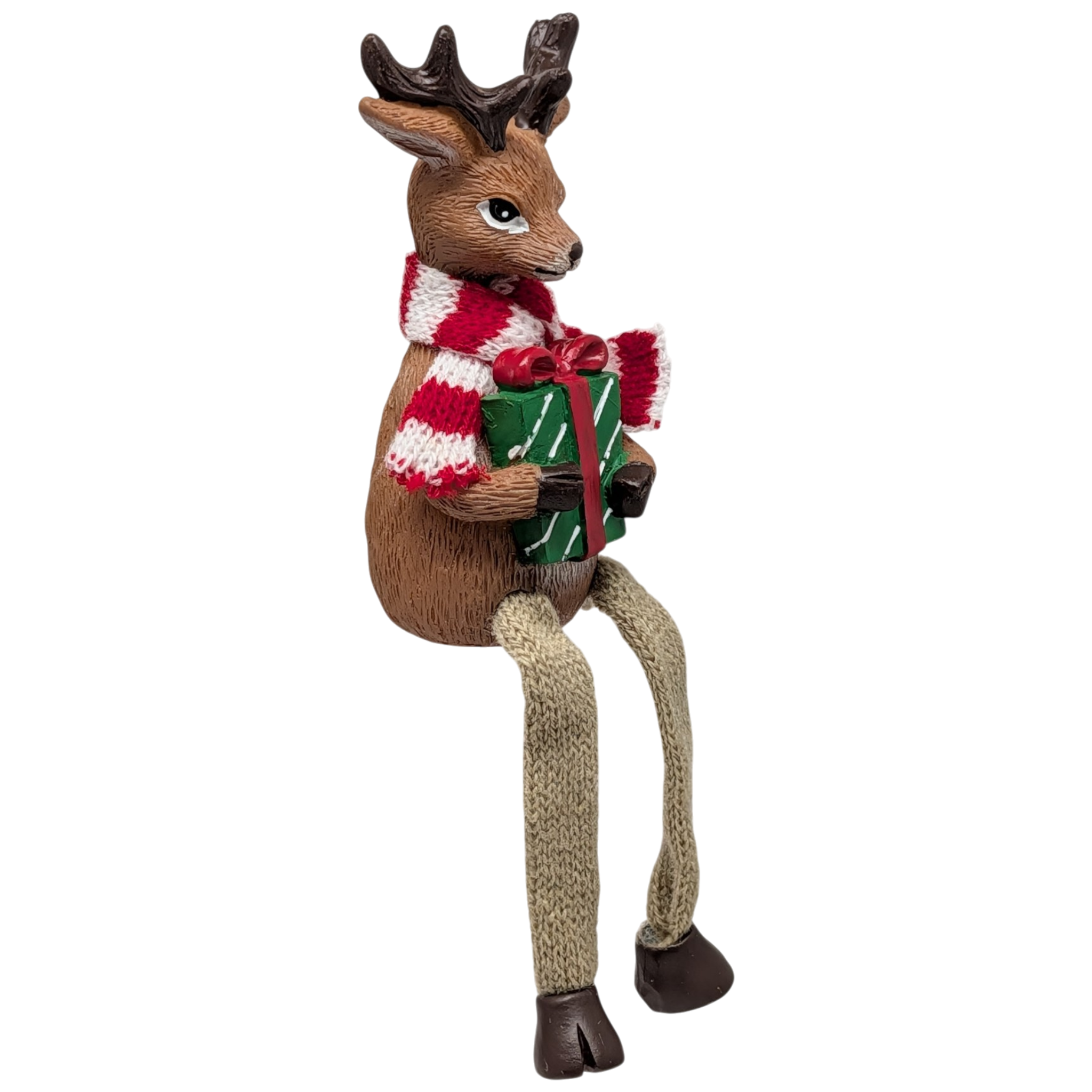 Reindeer Shelfsitter Holding Present