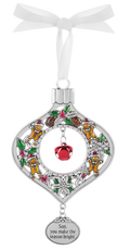 Jingle Bell Ornament - Son, you make the season bright