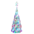 USB Lighted Holographic Holiday Tree with Remote Control - 48 Inch