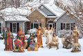 Outdoor Nativity Set - 12 Piece - 58" tall