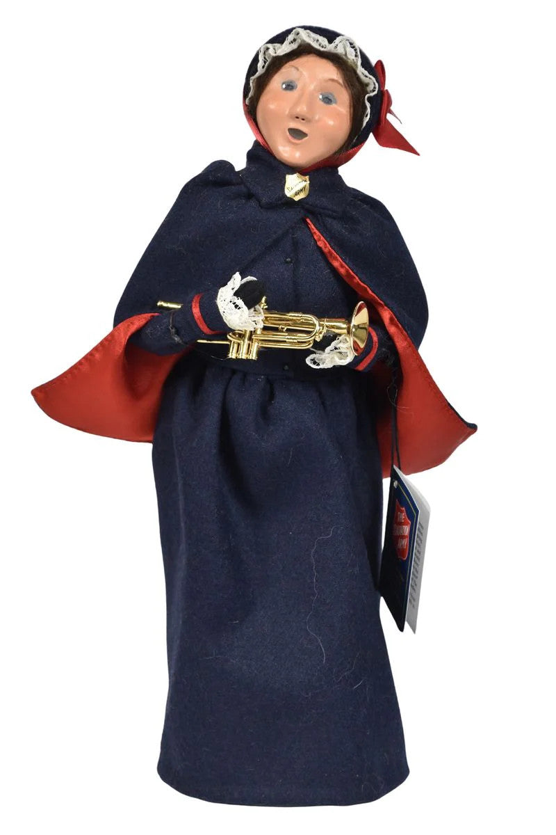 Salvation Army Woman with Cornet