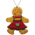 Ginny's Holiday Sweetness: Hand-Painted Plywood Ornament