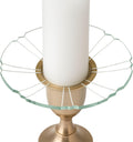 Single Glass Bobeche - Segmented