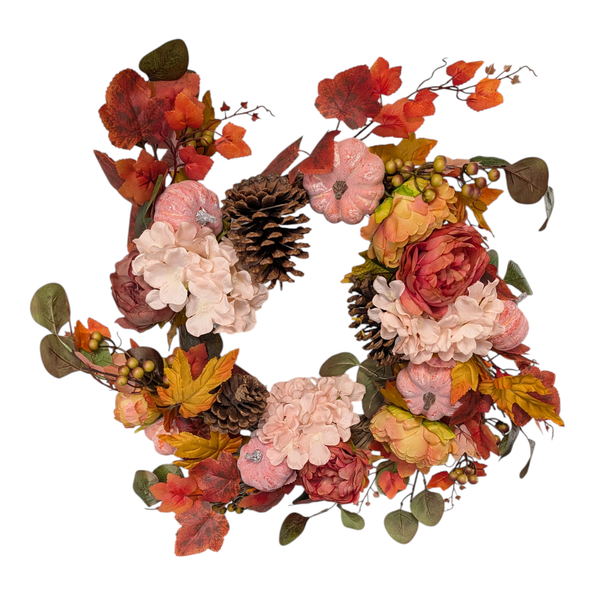 Autumn Harvest Floral Wreath