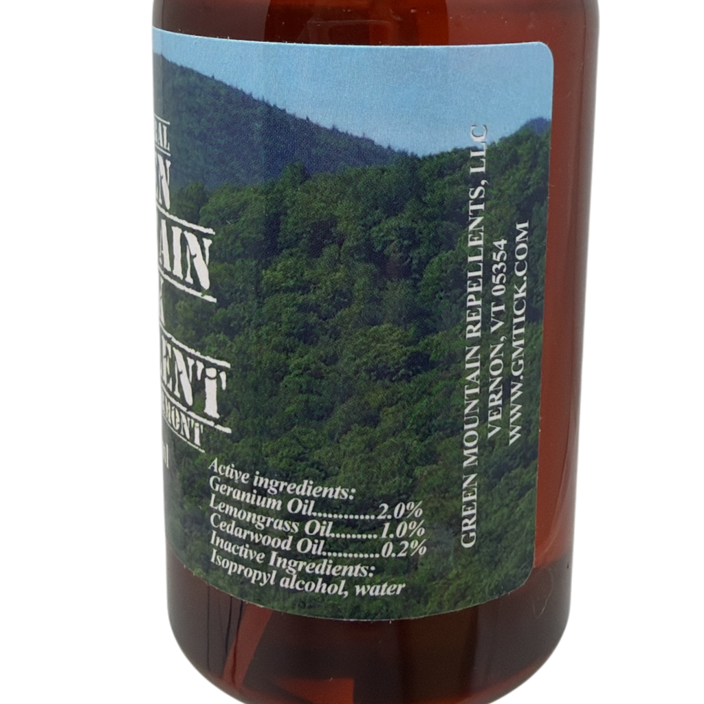All Natural Green Mountain Tick Repellent - 8 oz
