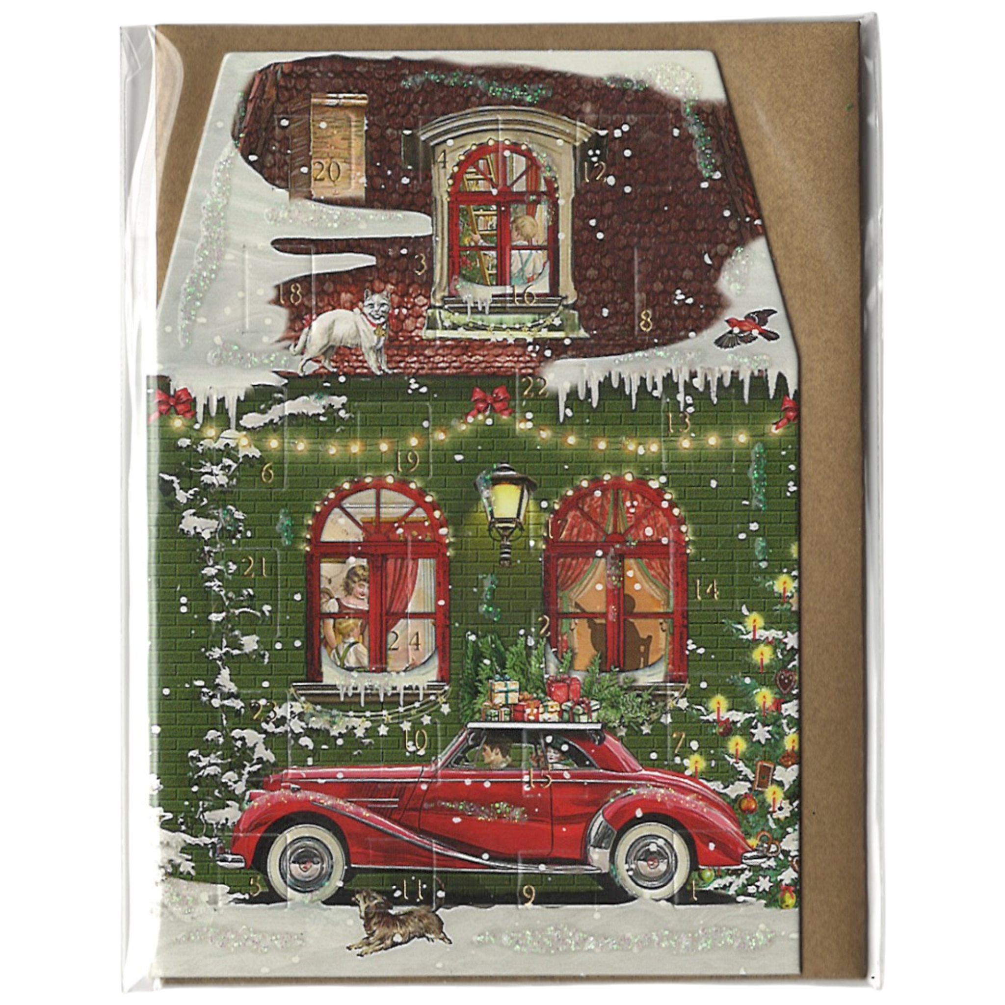 Miniature Advent Card - The Christmas Homecoming